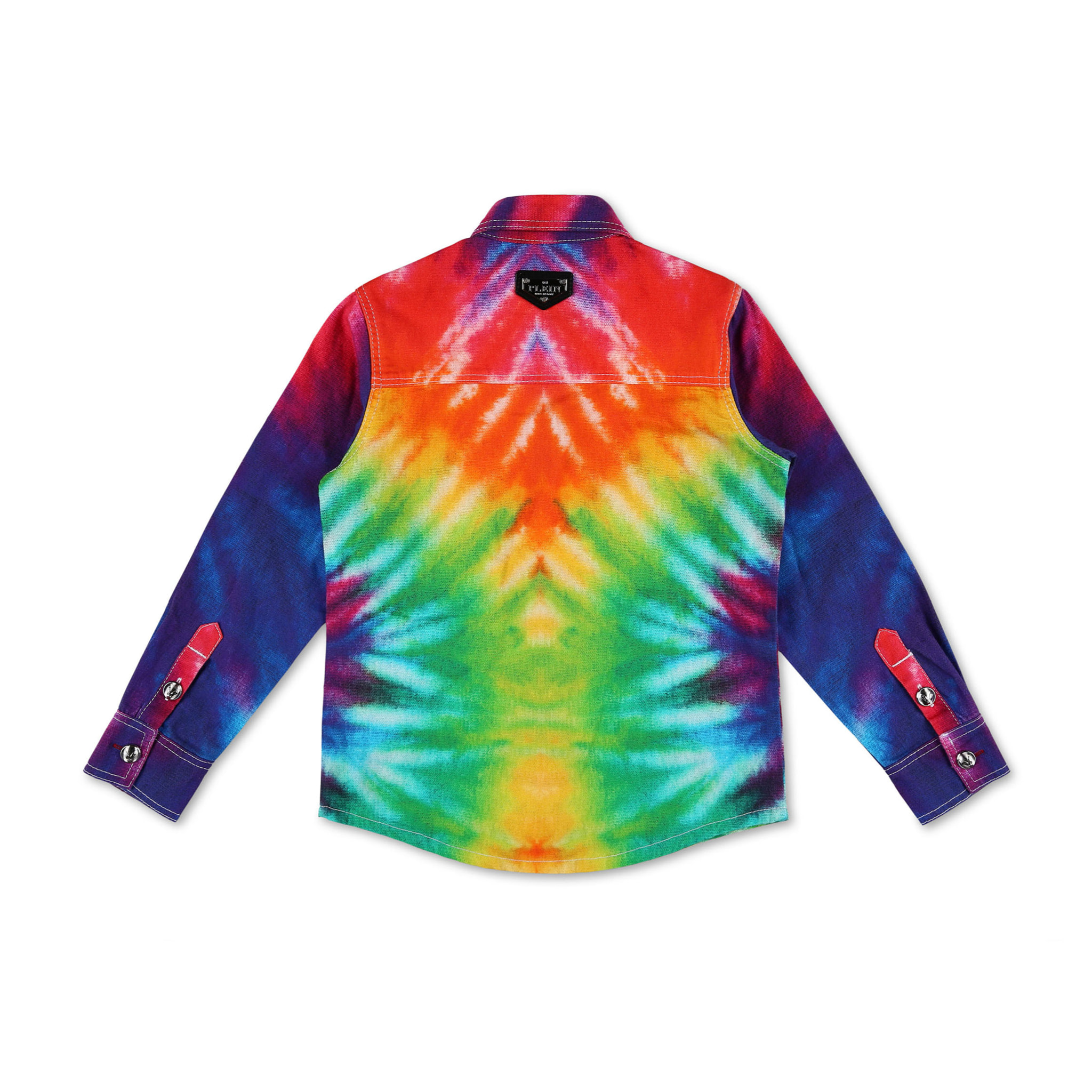PHILIPP PLEIN Camisa vaquera Ls TIE DYE