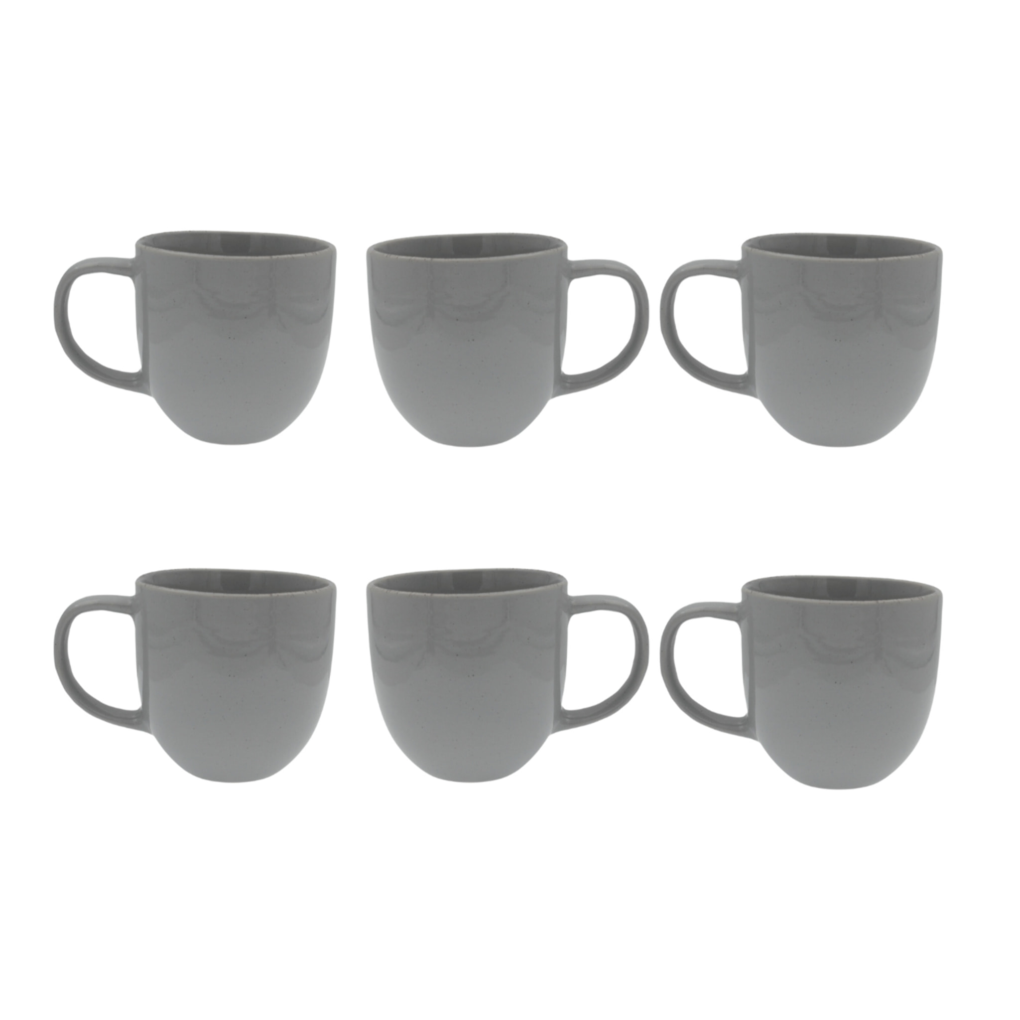 Lot de 6 mugs, GALET
