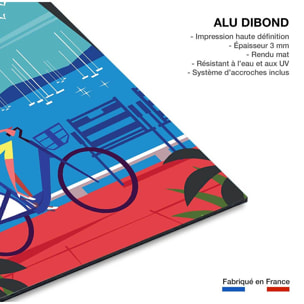 Tableau la baie des anges Tableau alu Dibond