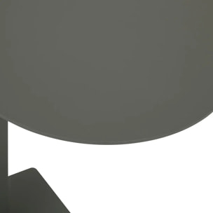 Table d'appoint de jardin Venuzia 50x30x50cm vert laurier