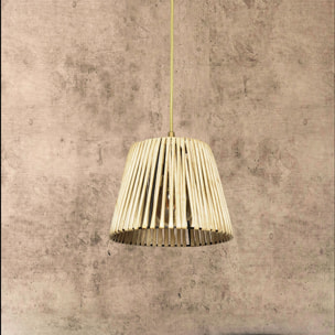 Lámpara de techo 75 cm. natural, tipo E 27 Max 60 W