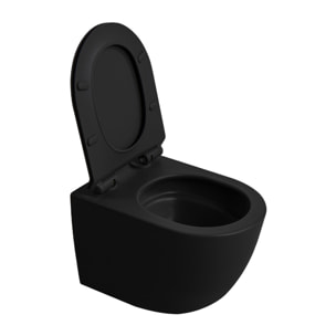 Pack WC bâti-support autoportant + WC suspendu sans bride Ceramia PixL avec abattant SoftClose + plaque (STCEPXBMT02-U)