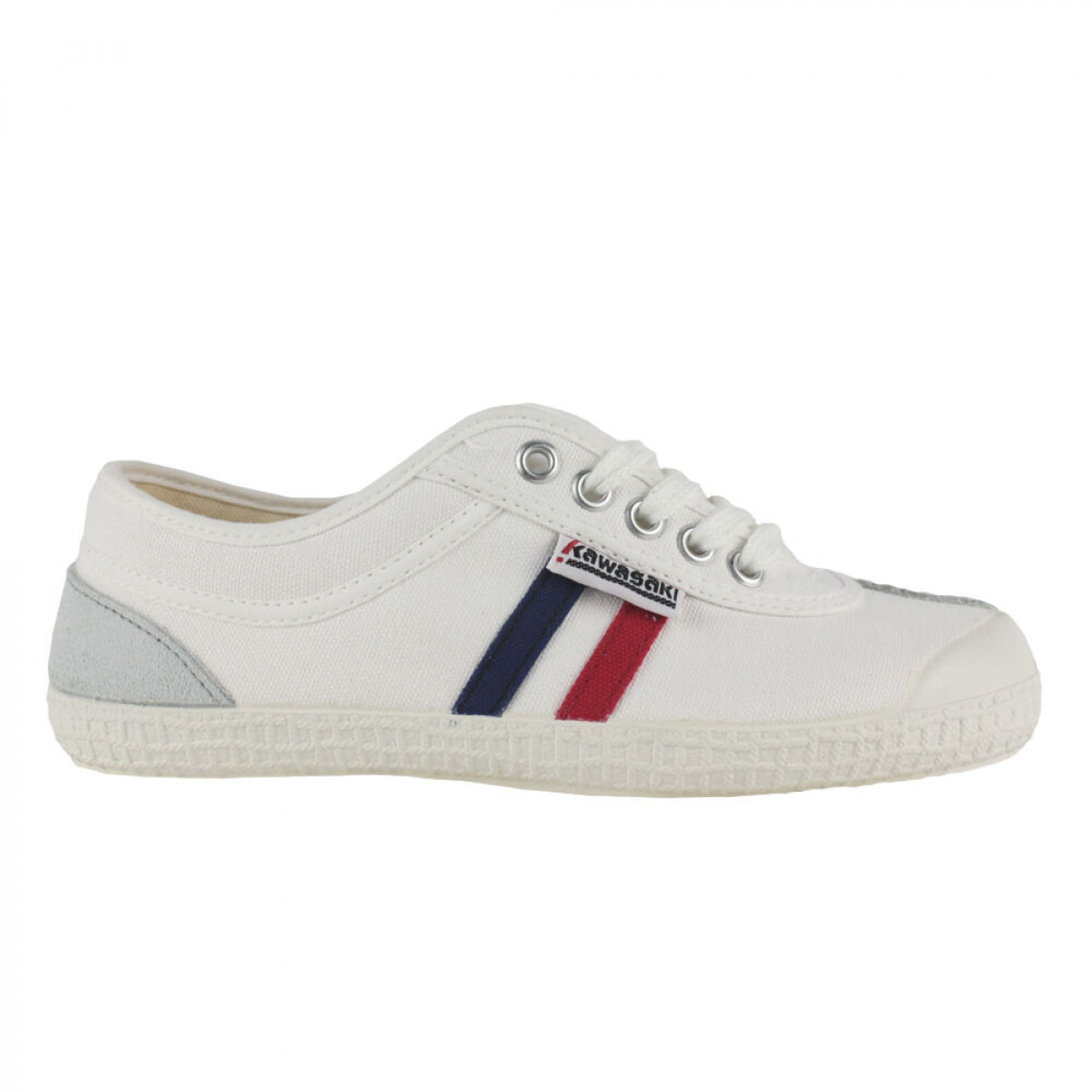 KAWASAKI Retro 23 Canvas Shoe K23 01W White Retro