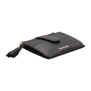 Portafoglio uomo in vera pelle - Modello Silvestro - Casual - 9.0 x 11.0 x 0.8 cm