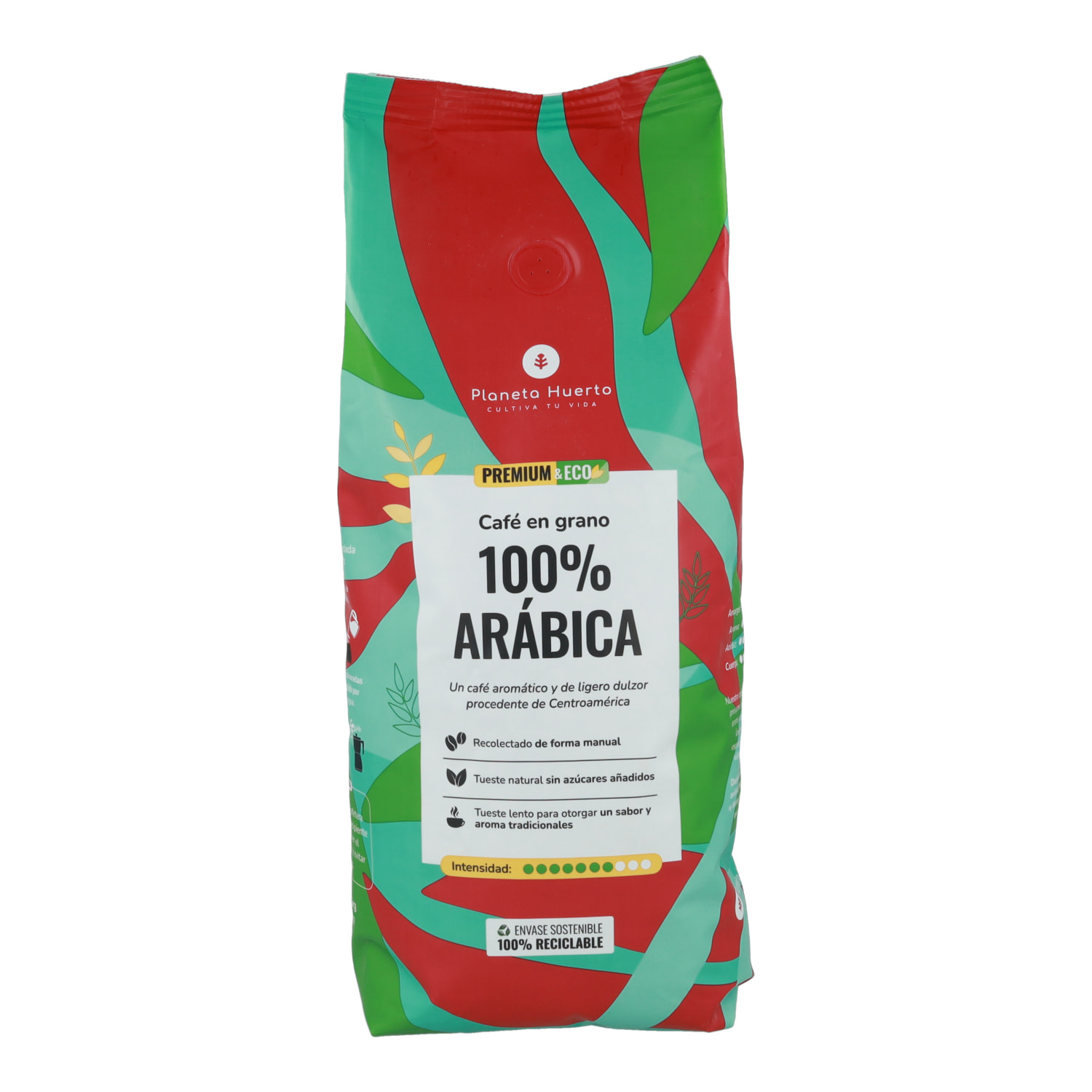 Café en grano Eco 100% Arábica Planeta Huerto 1 Kg