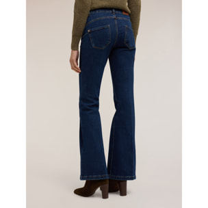 Motivi - Jeans acampanados push-up Elle - Azul