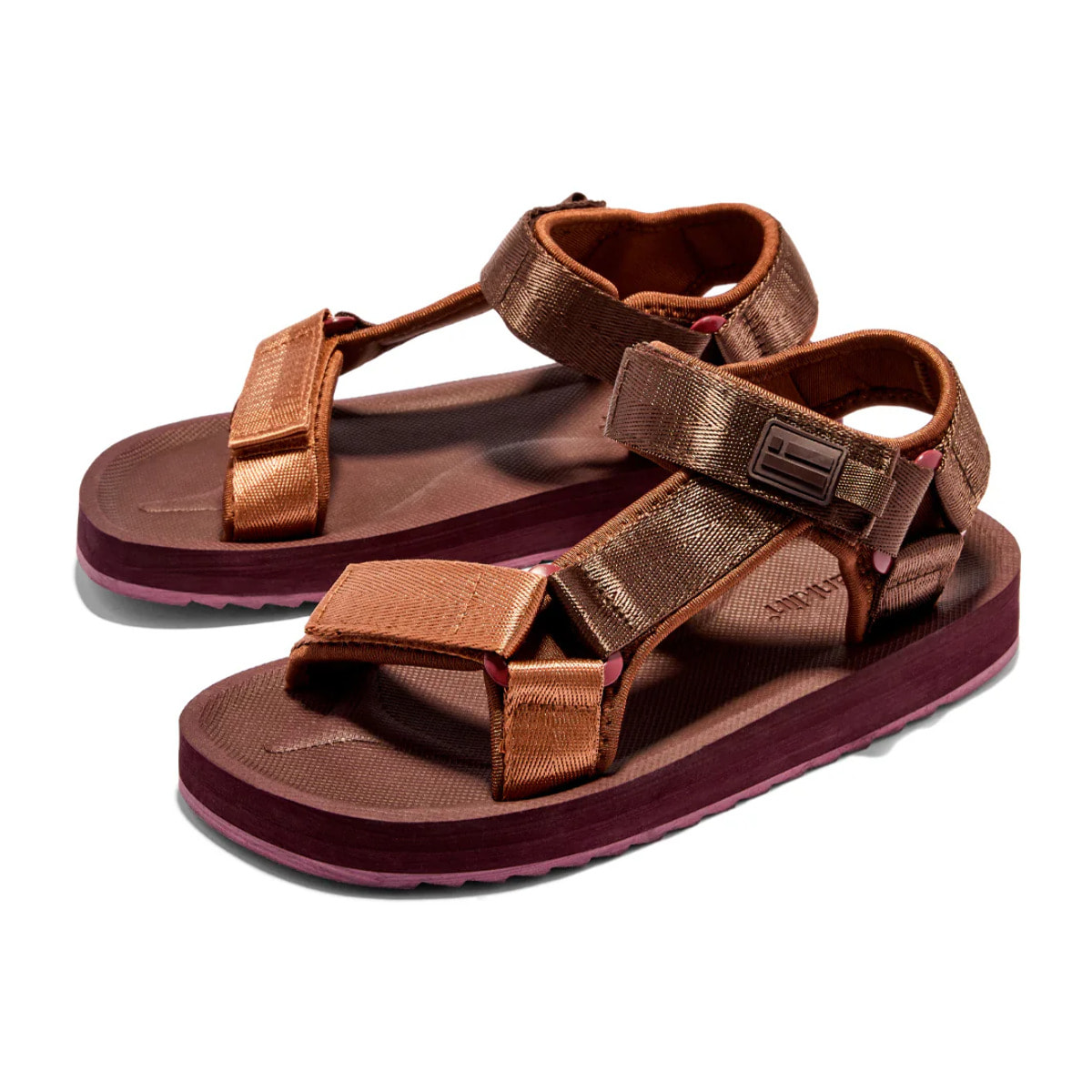 Sandalias de Tiras de Mujer en Marrón