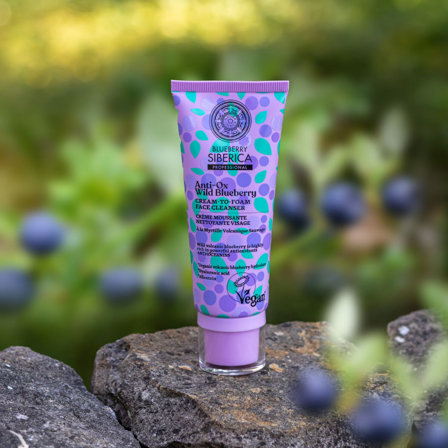 BLUEBERRY - Crème moussante nettoyante 100ml