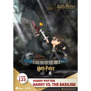 Harry Potter D-Stage PVC Diorama Harry Vs. The Basilisk 16 Cm Beast Kingdom Toys