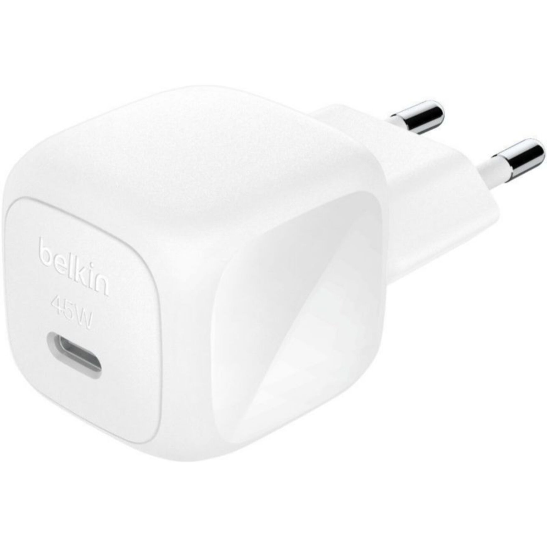 Chargeur BELKIN 45W USB charge rapide PPS blanc