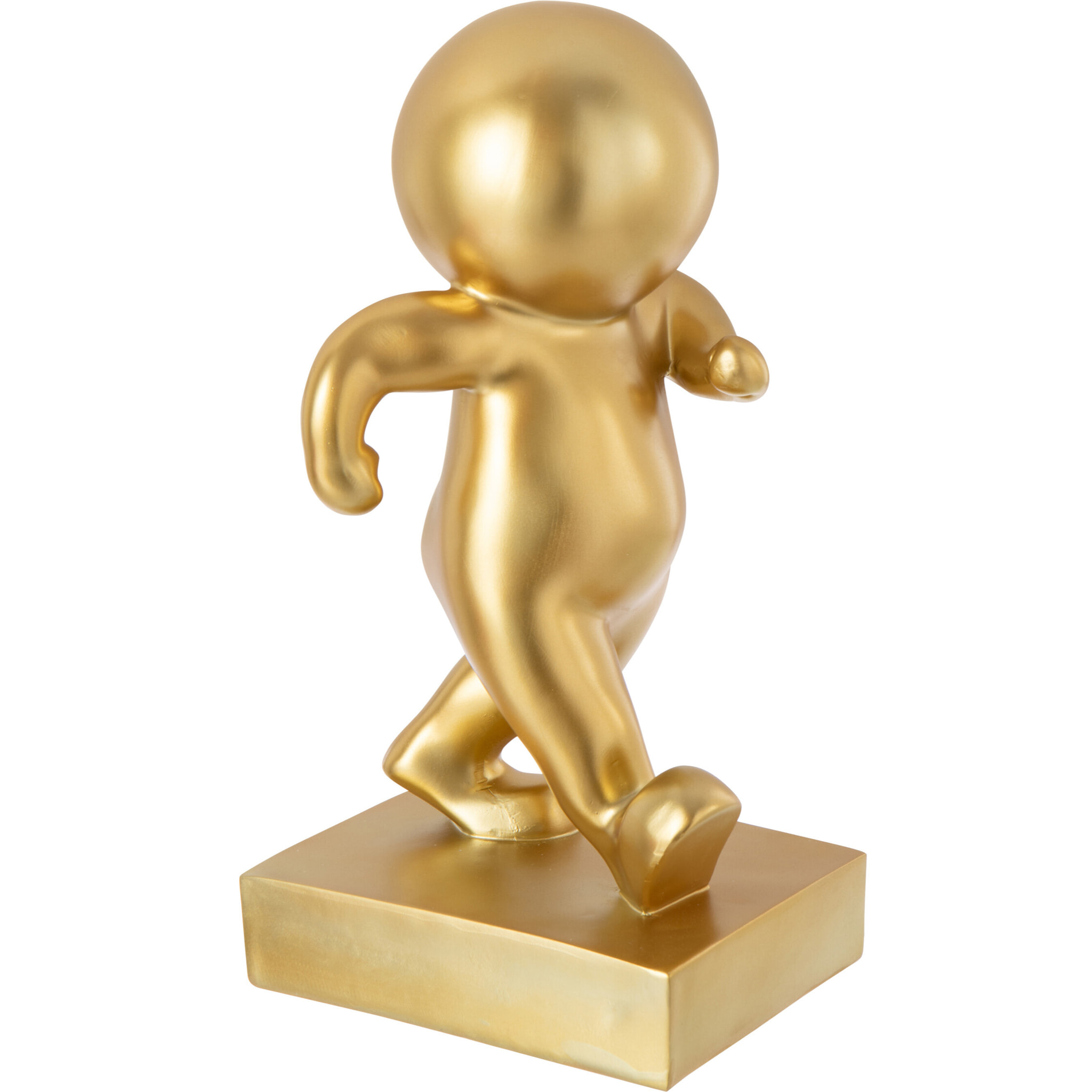 J-Line décoration Marcel Promenade - polyrésine - or