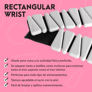Muñequeras de pesos de 0,5kg  FITFIU by Patry Jordan