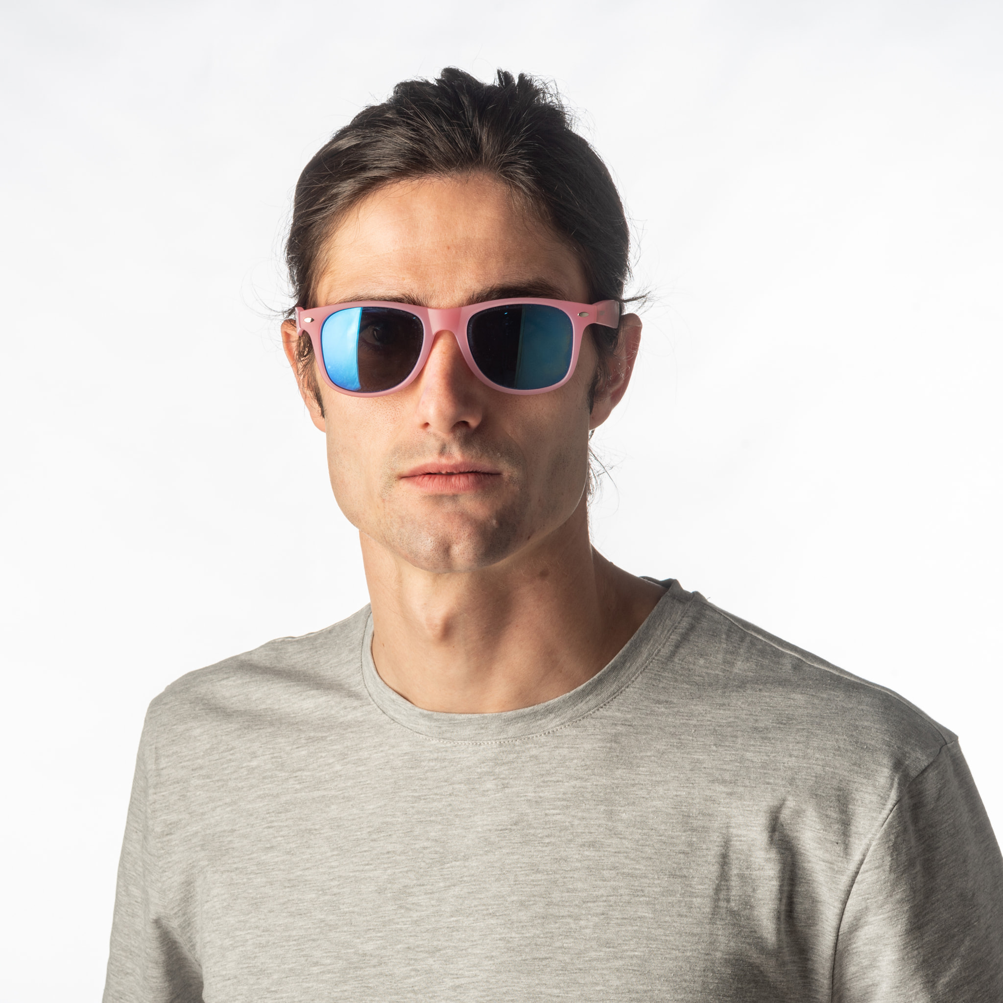 Occhiali da sole OCEAN BEACH WAYFARER - Rosa e / Blu
