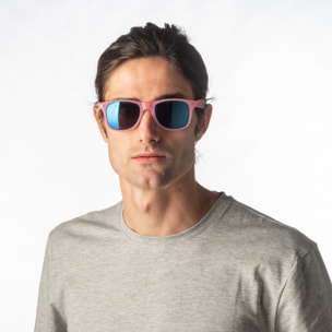 Occhiali da sole OCEAN BEACH WAYFARER - Rosa e / Blu