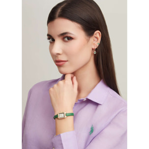 Orecchini U.S. Polo Assn. In metallo placcato oro