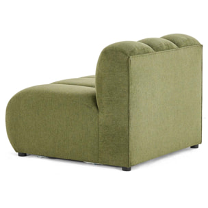 Debbie - module d'assise en tissu texturé - Vert