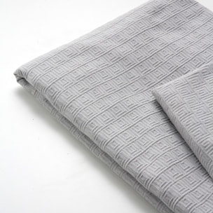 Jeté de lit GUY gris