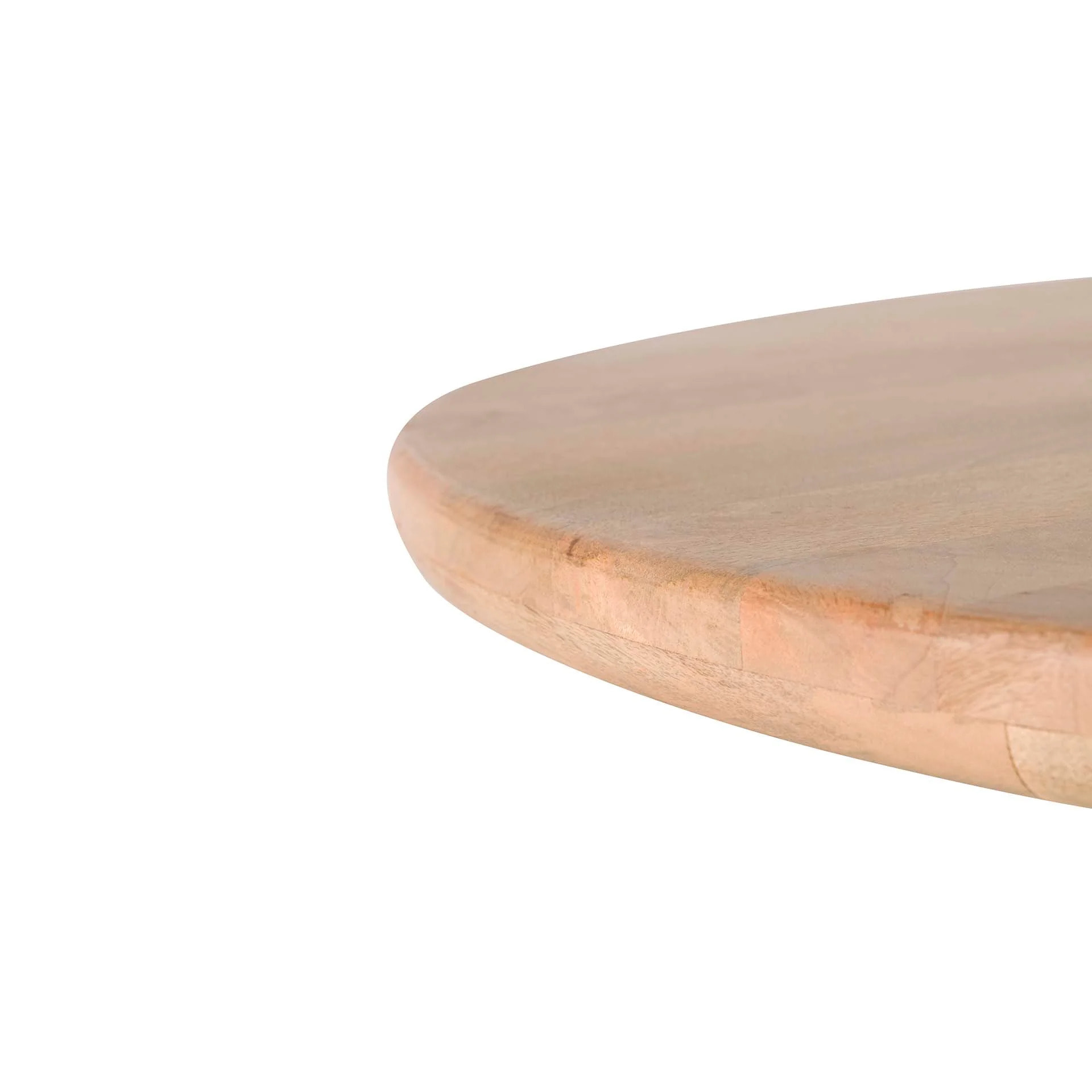 Mesa Comedor Mango Madera Felo 140x140x76 Cm