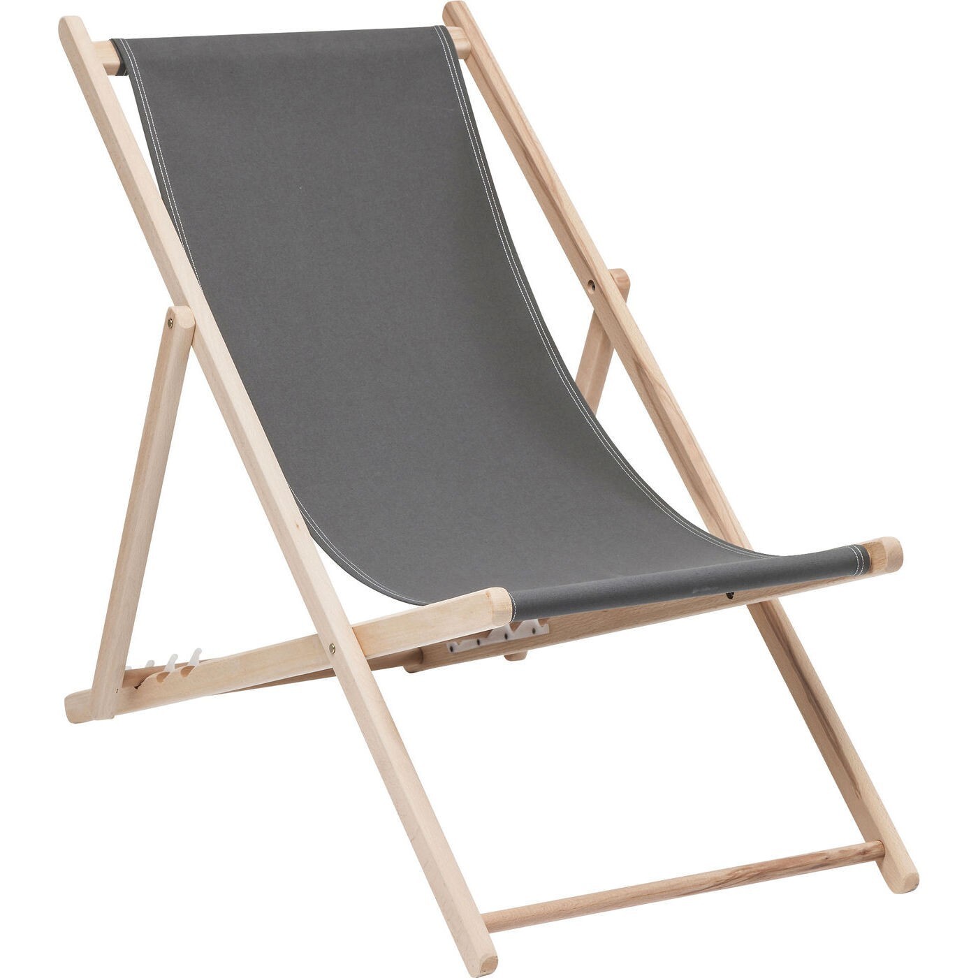 Transats Easy Summer gris set de 2 Kare Design