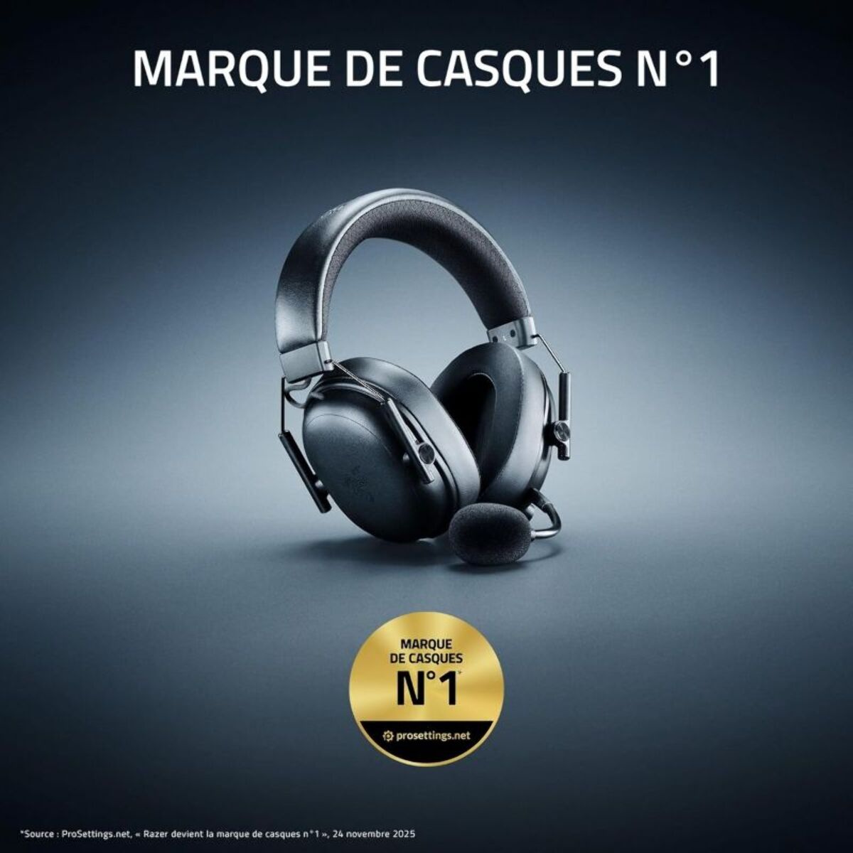 Casque gamer RAZER BLACKSHARK V3 X HYPERSPEED NOIR