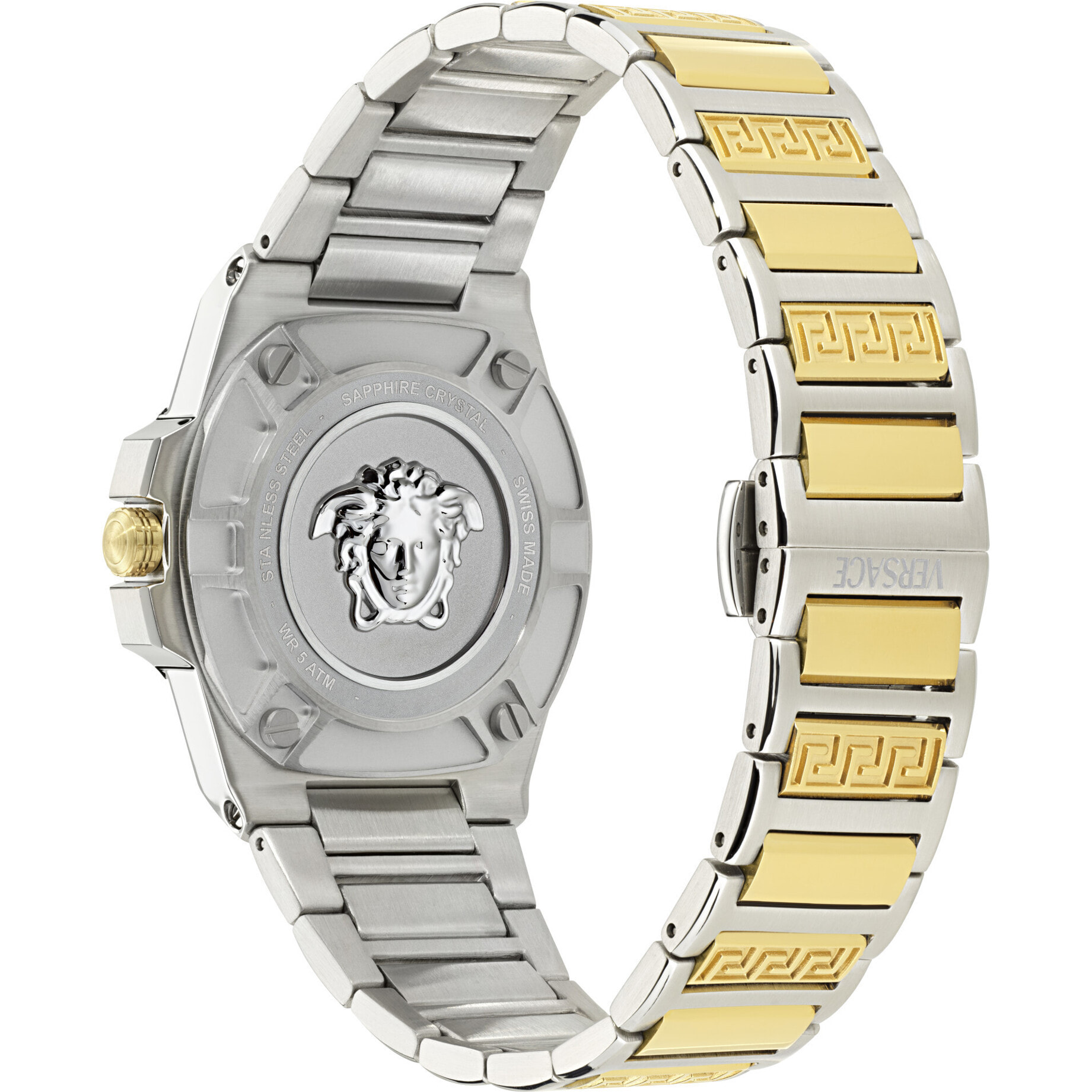 Versace Orologio Analogico Al Quarzo Greca Reaction Lady(Wc-0D