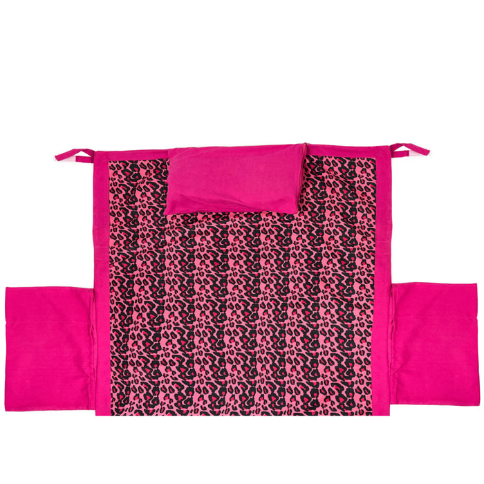 Telo Mare Lettino In Microfibra Disegno Fashion Summer