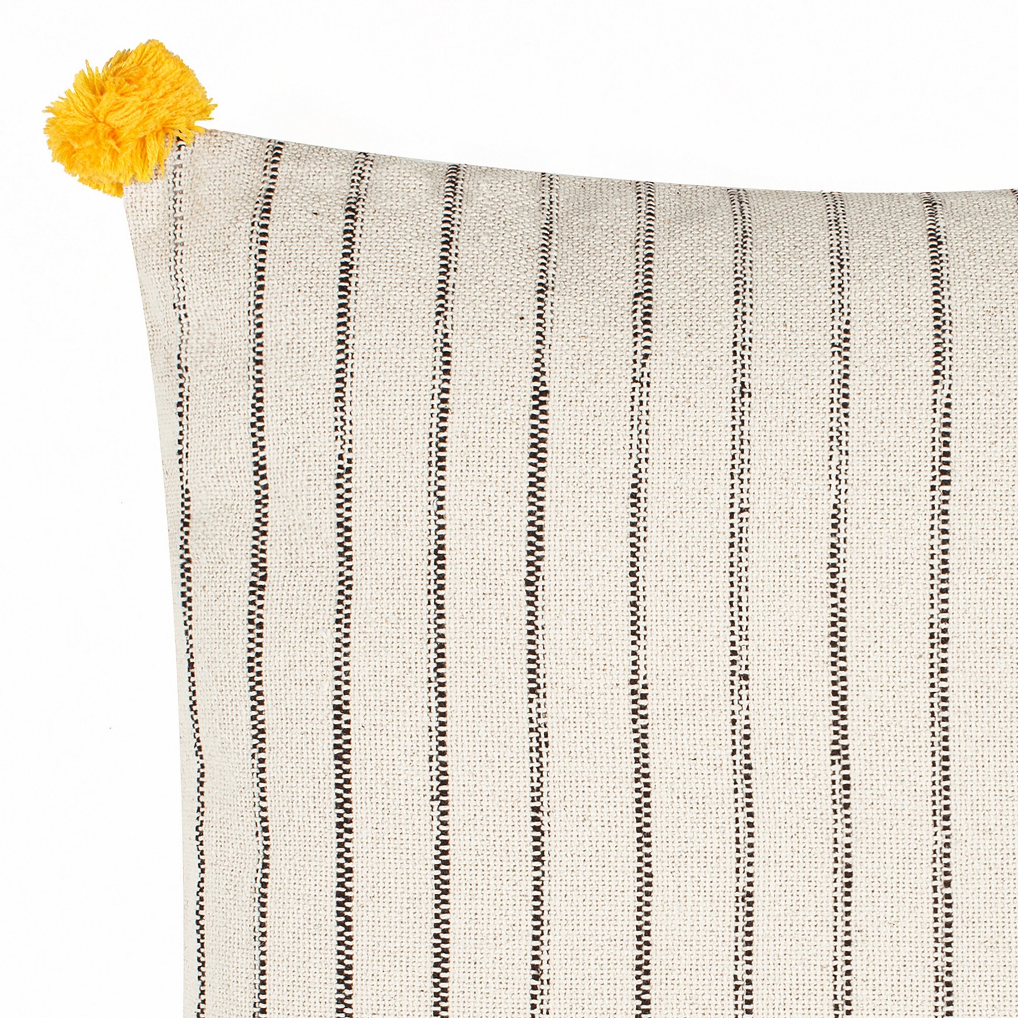 ORESTELUCHETTA Cuscino STRIPE-A YELLOW