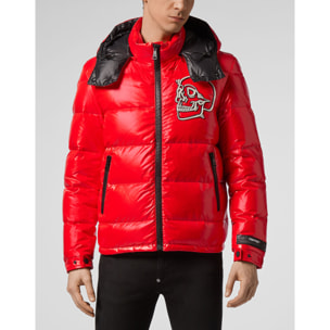 PHILIPP PLEIN Nylon Jacket SKULL