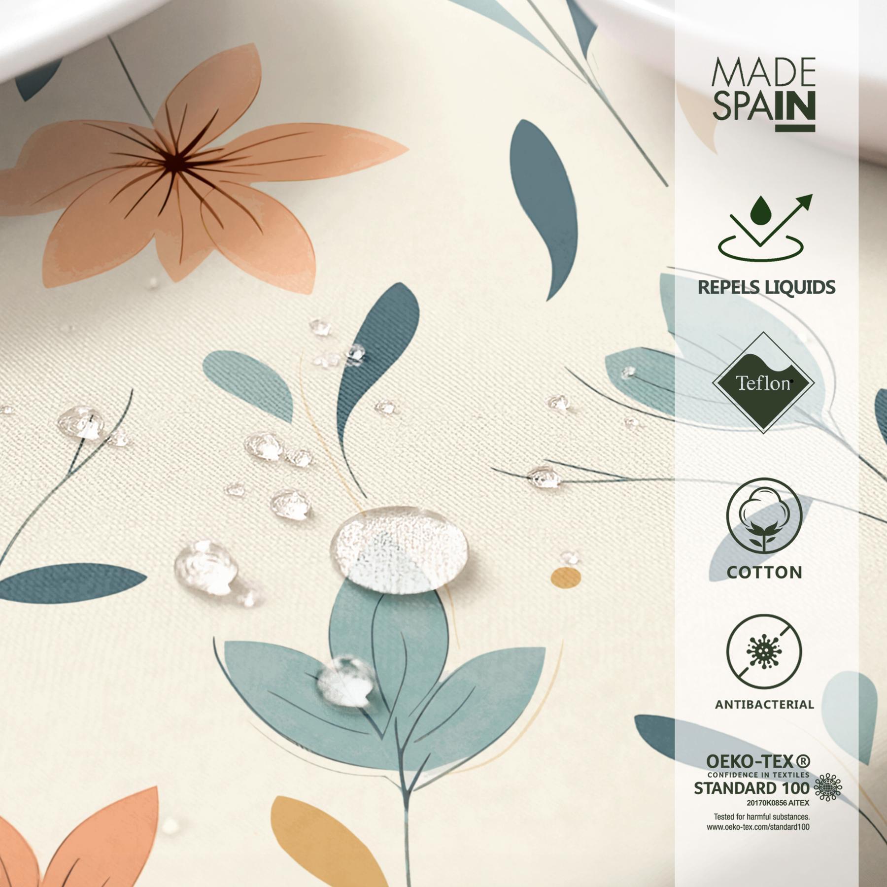 Nappe imprimée anti-tâches TESA MULTICOLORE