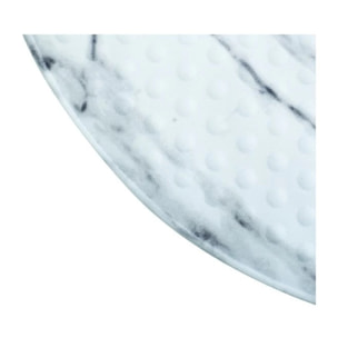 Tapis Fond de baignoire PVC Antiderapant TOSCANA 69x39cm Effet Marbre MSV