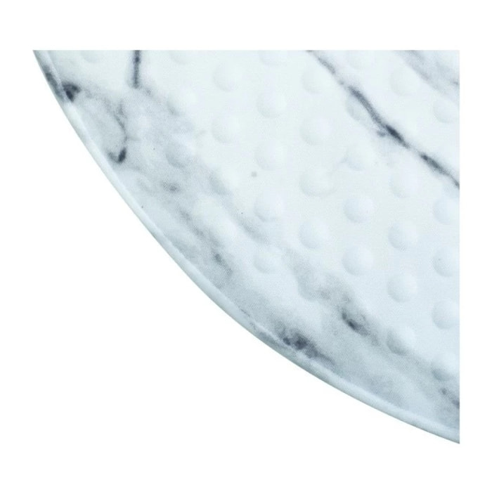Tapis Fond de baignoire PVC Antiderapant TOSCANA 69x39cm Effet Marbre MSV