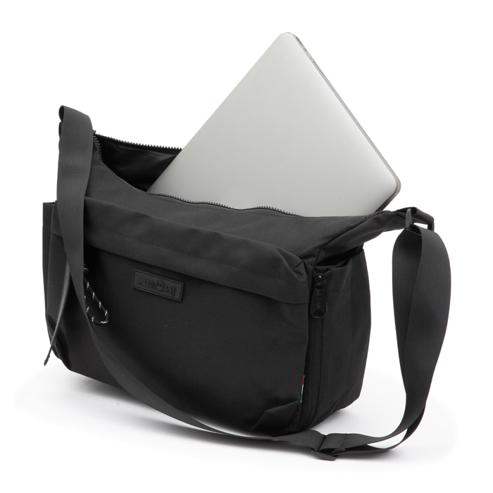 SHOULDER BAG ECO BLACK