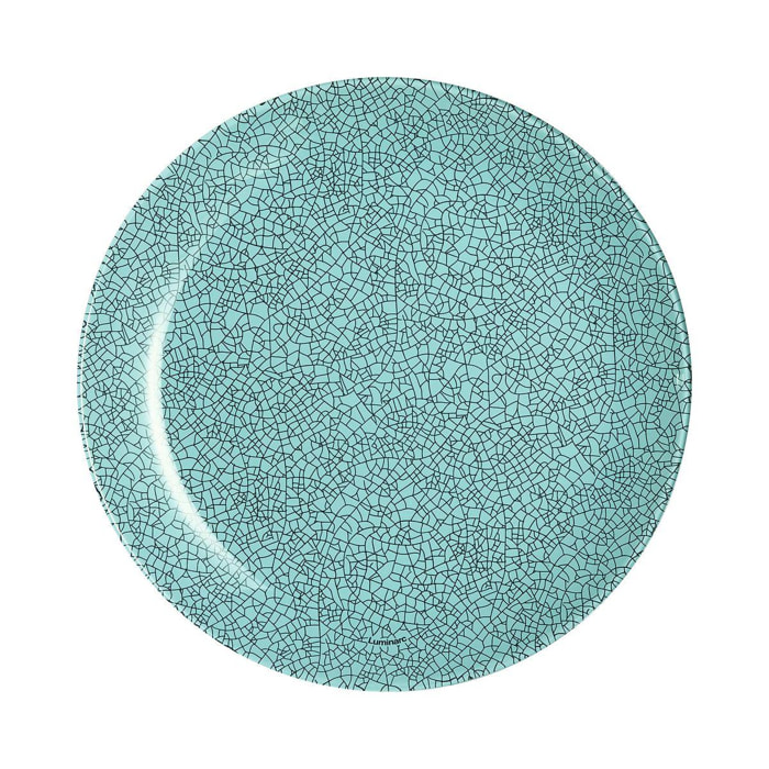 Assiette à dessert turquoise 20,5 cm Icy - Luminarc