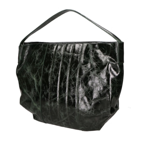 Borsa a spalla da Donna Vanda in Vera Pelle Made in Italy 30x40x5 cm