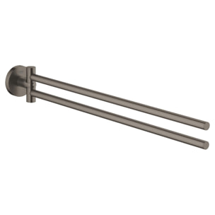 Porte-serviettes - Hard Graphite brossé