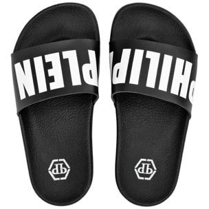 PHILIPP PLEIN Flip Flop Logos
