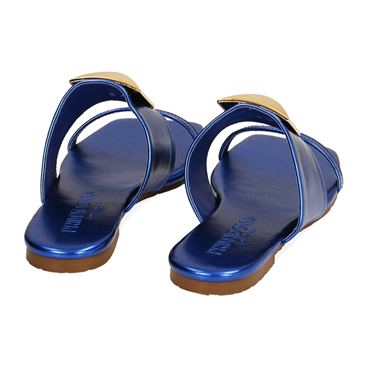 Chanclas laminadas azules