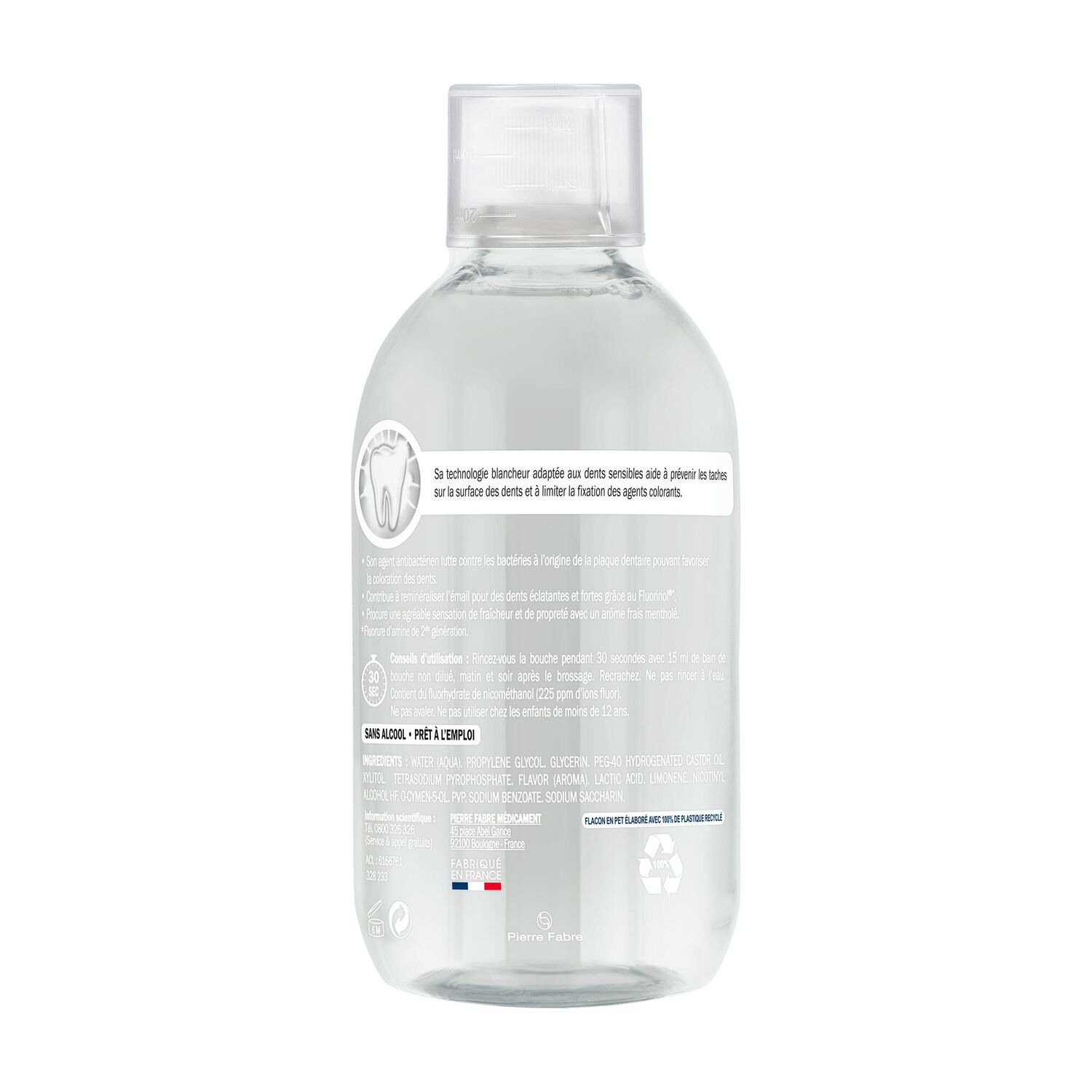 Eluday Blancheur - Bain de Bouche Quotidien Blancheur 500 ml