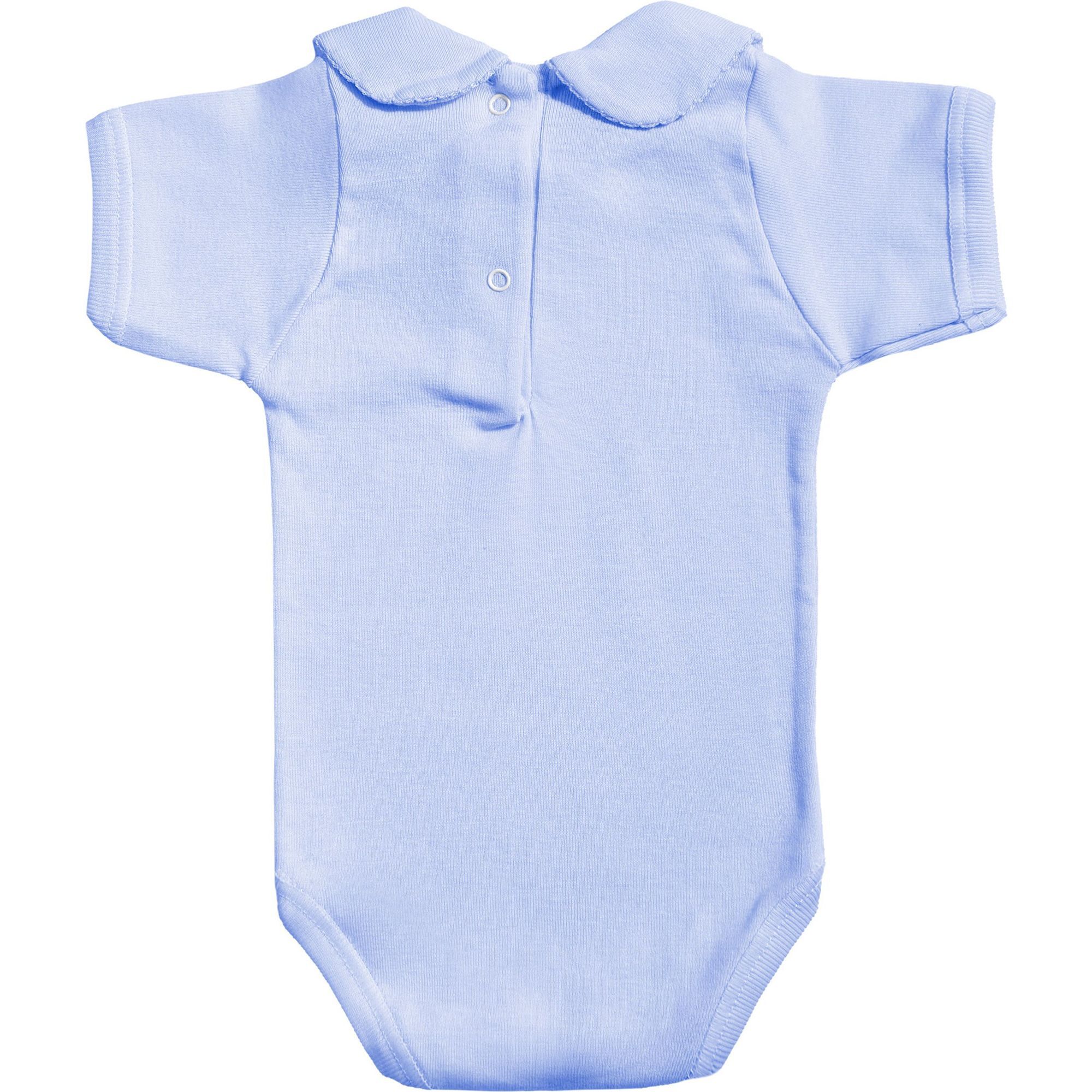 Body bebé manga corta con cuello