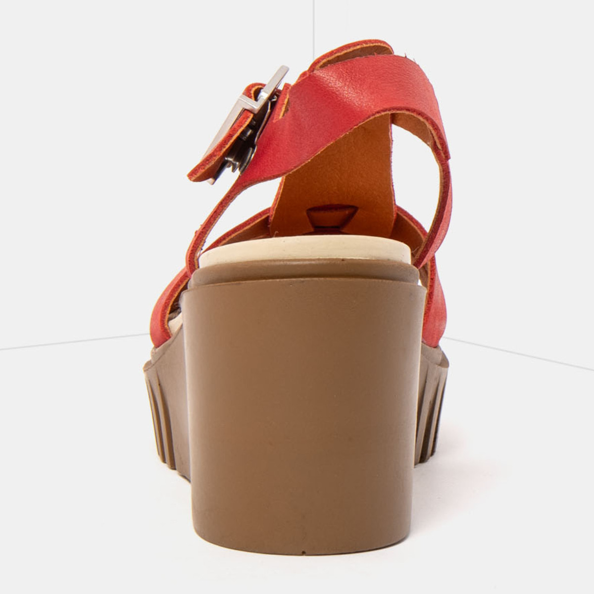 Sandalia de cuña 2084 ROMA RED/ CATANIA color Red