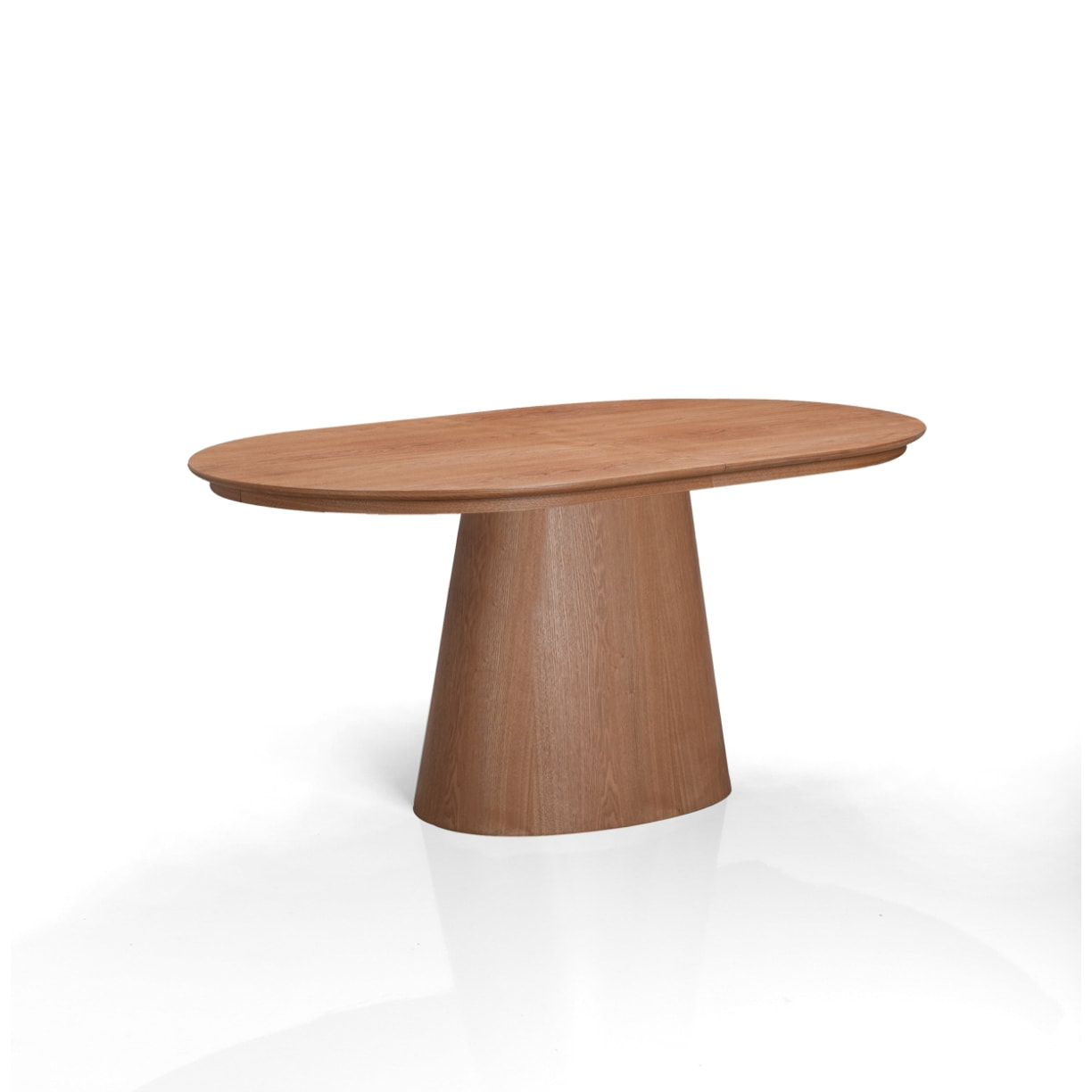 Table à manger extensible Tomasucci RAUMA, en MDF finition chêne, 160/200/240 × 100 × 75,5 cm