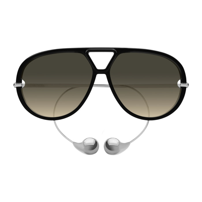 Gafas de Sol Bottega Veneta BV1273S-010 de Acetato Mujer 63 mm