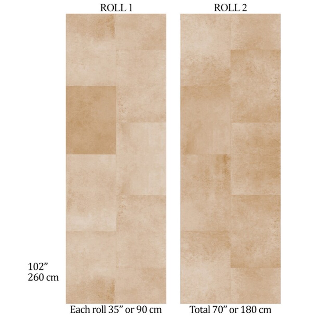 Carta da Parati Boho in Tonalità Neutre