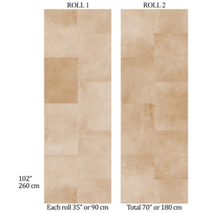 Carta da Parati Boho in Tonalità Neutre