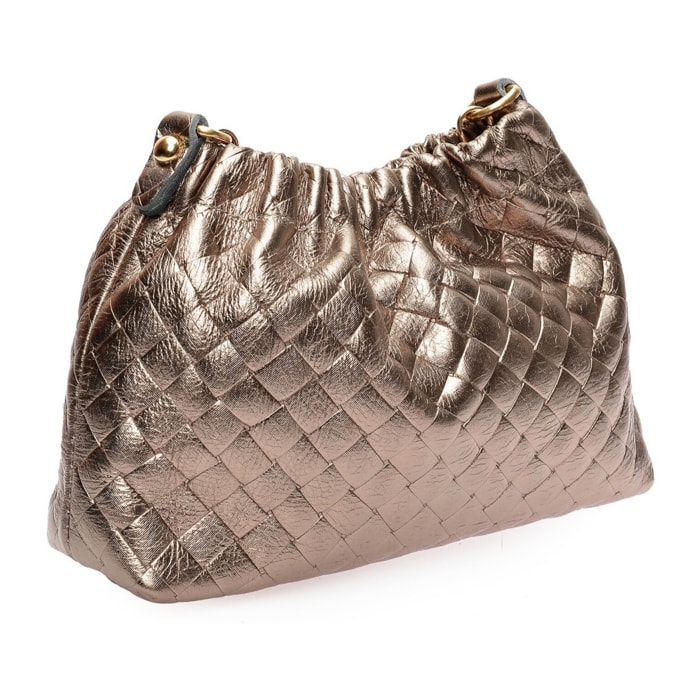 Borsa a spalla Anna Luchini Giallo