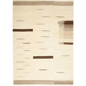 Authentique Tapis d'Orient kilim fait main en laine F