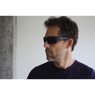 Gafas de deportes acuáticos OCEAN ARUBA - Negro mate / Ahumada