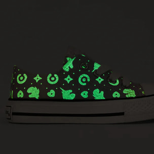 Zapatillas Bajas Niña Fantasía Glitter