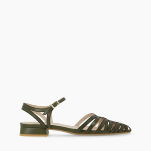 SANDALIAS VERDES BOLIN