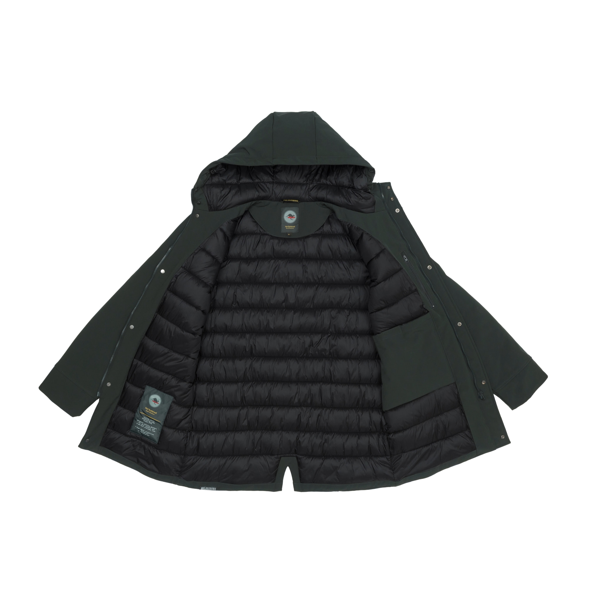 Chaqueta Hot Buttered térmica impermeable Atitlan verde oscuro